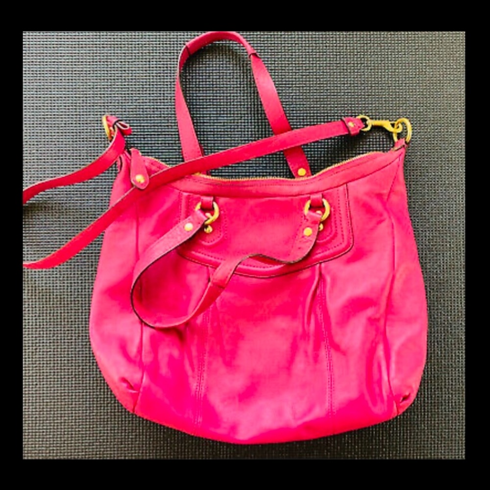 - -- Coach Women's Leather Purse - Shoulder Bags | Color: Purple-pinki…